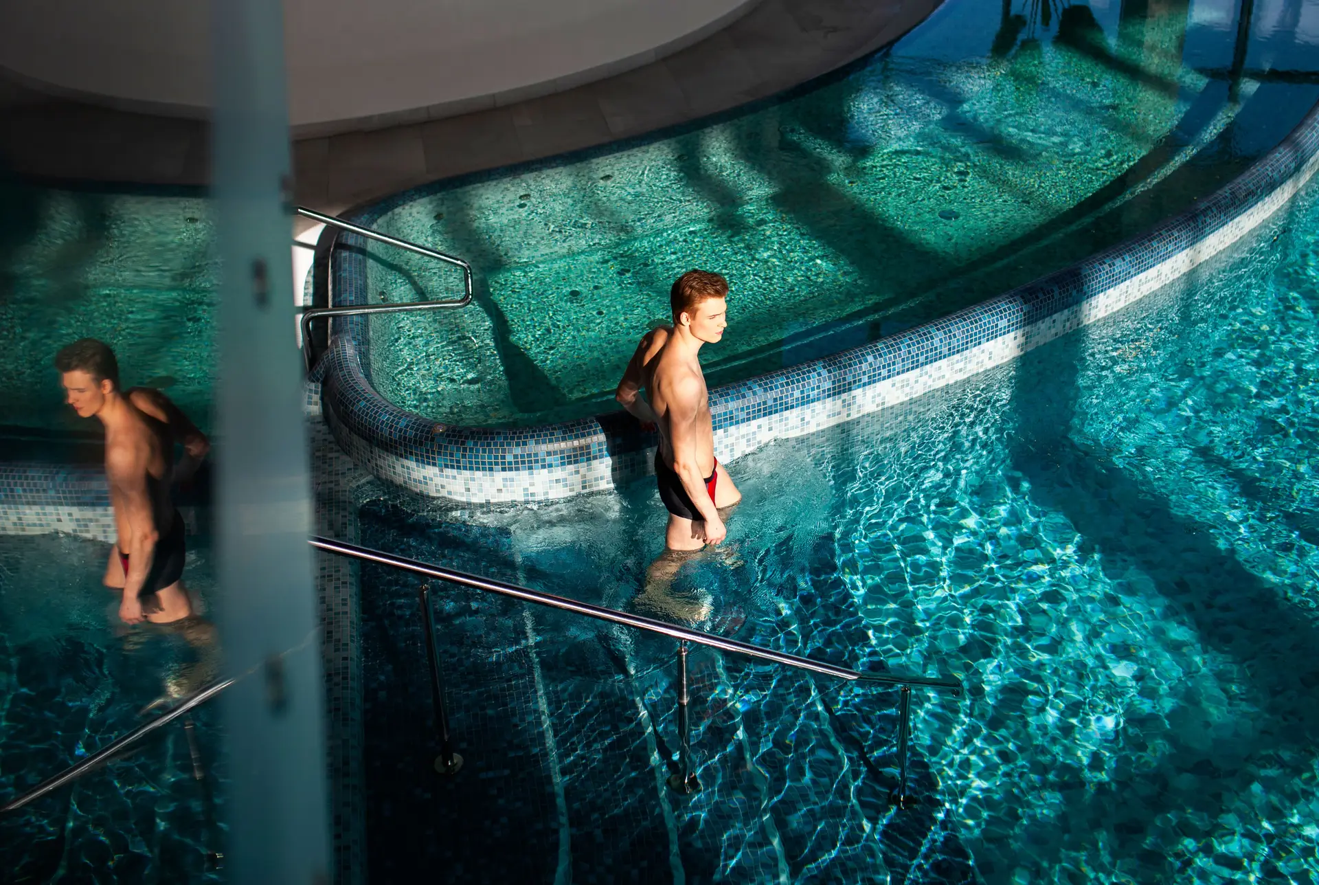 Pool reflections