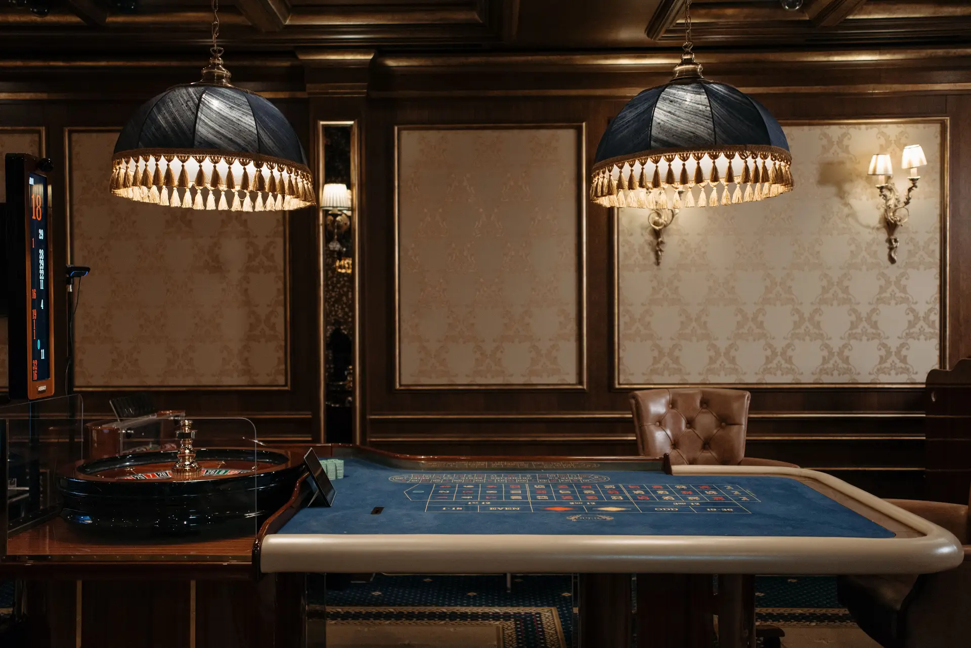 Intérieur luxueux du casino
