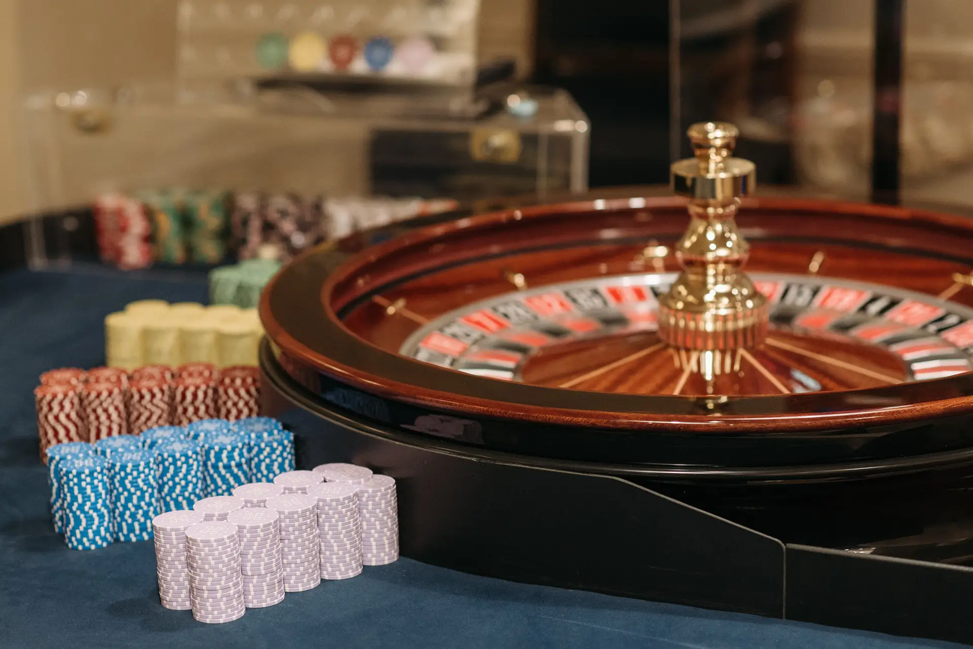 Table de roulette casino